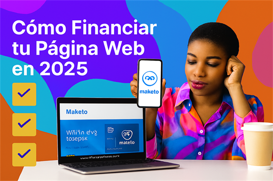 Financiamiento web 2025 - Diseño web a crédito desde $90 inicial - Páginas web por cuotas sin intereses